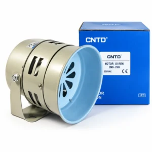 آژیر بادی شیپوری صنعتی CNTD مدل CMS-290 ولتاژ 220 ولت با بدنه فلزی در عقیق الکتریک
