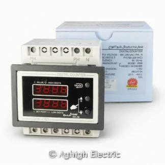 شمارنده دیجیتال شیوا امواج مدل SDC-2M کد 17B1 - عقیق الکتریک