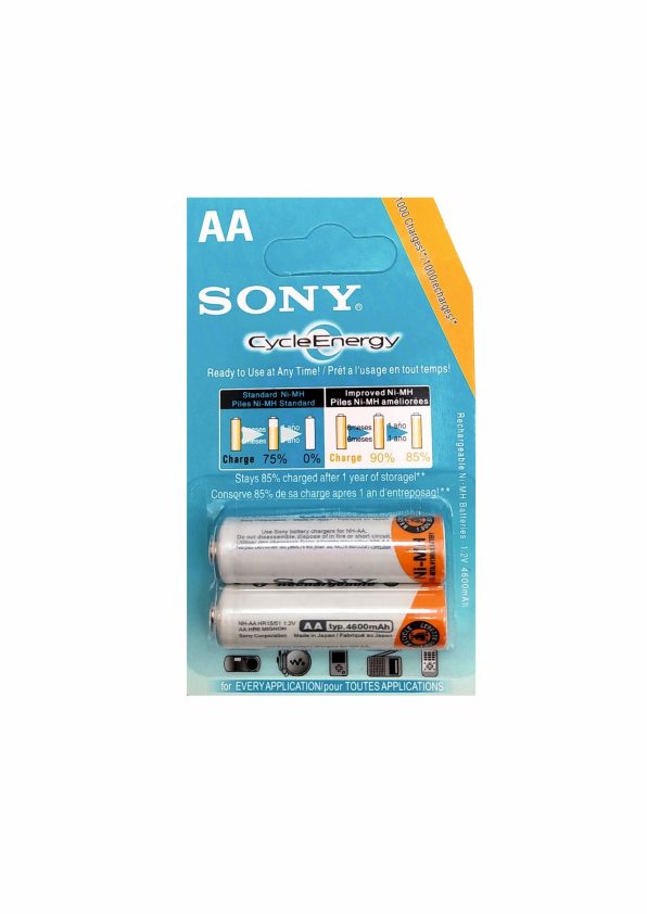 باتری قلمی شارژی مدل NHAA سونی قیمت باتری قلمی شارژی