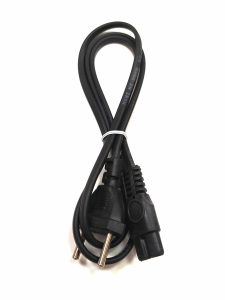 سیم ضبط کیا سیم ، سیم دوچاک ضبطی ،  Two Pin AC Power Cord Cable