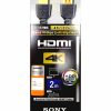کابل HDMI سونی DLC-HE20HF - 4k دومتری کابل اچ دی ام آی تلویزیون