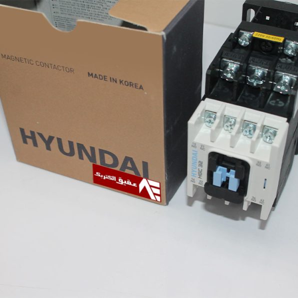 کنتاکتور هیوندای مدل hgc بوبین 220 ولت ( عقیق الکتریک ) Hyundai hgc model contactor