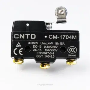 میکروسوئیچ اهرم قرقره دار CNTD مدل CM-1704M (۱۵ آمپر)