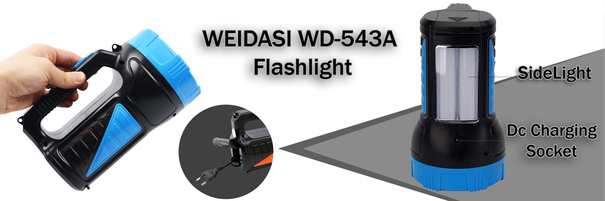 نورافکن دستی ویداسی مدل WD-543A
