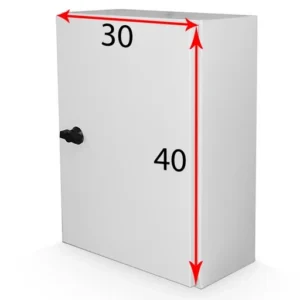 تابلو برق فلزی ابعاد 40×30