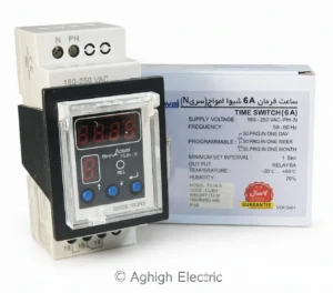 ساعت فرمان دیجیتال 6A شیوا امواج مدل TSJN-6 کد 12JN3 سری N - عقیق الکتریک
