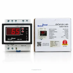 رطوبت سنج دیجیتال شیوا امواج مدل HMB-1RH کد 18B1 عقیق الکتریک