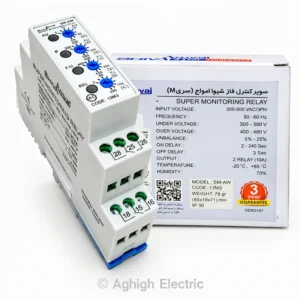 سوپر کنترل فاز سری M شیوا امواج مدل SM-AW کد 13M3 به همراه جعبه در عقیق الکتریک